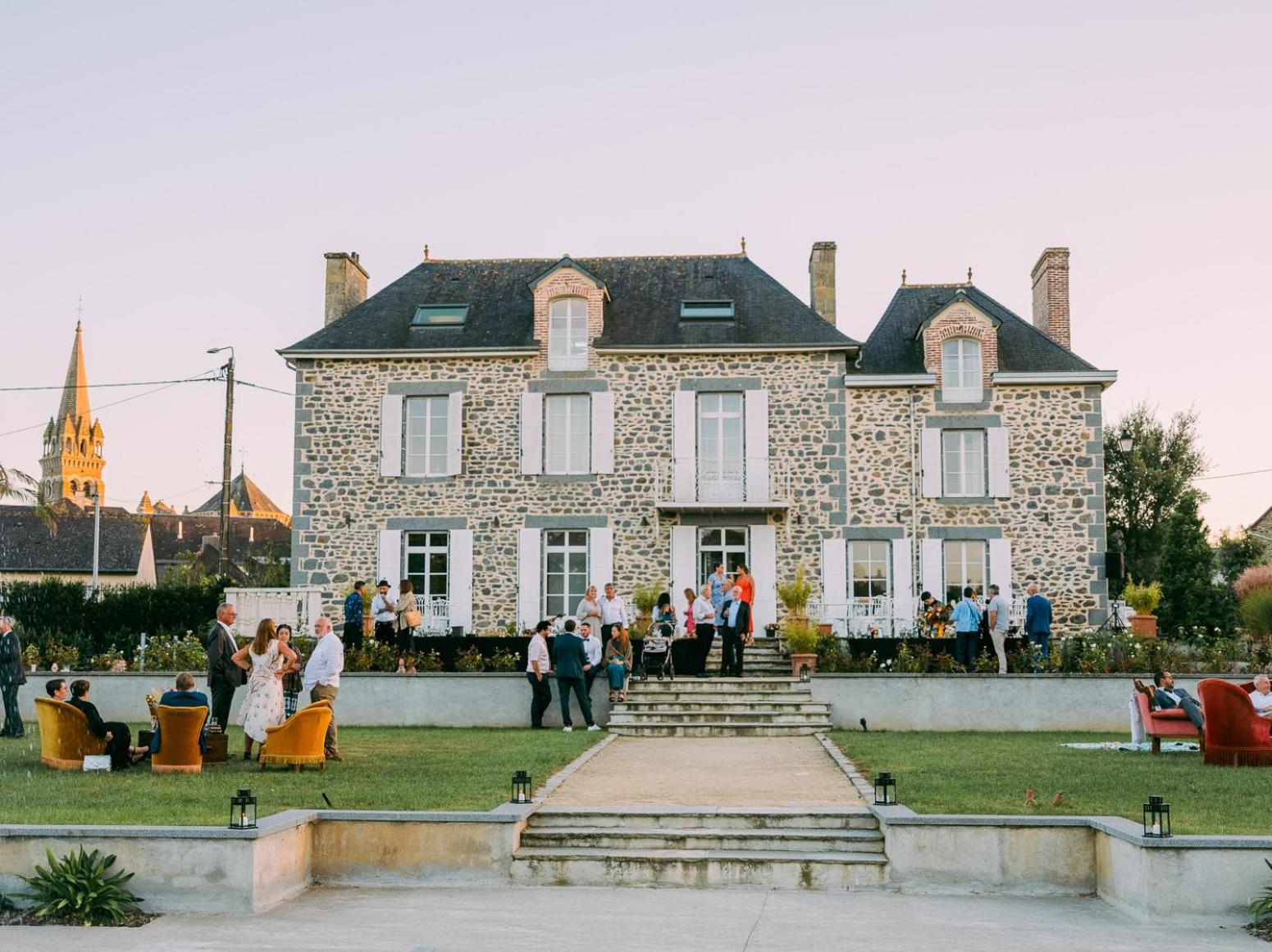 مبيت وإفطار Tinténiac Domaine Les Jardins Darsene المظهر الخارجي الصورة